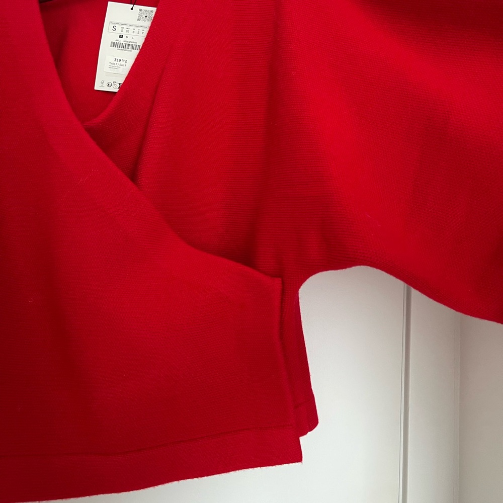 Zara Wool Kimono Coat - Picture 5 of 8